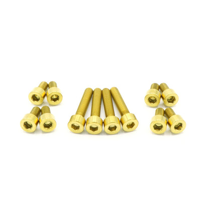 Titanium Hardware Coil Pack Cover Kit - RB25 Engine - Graveyard Performance