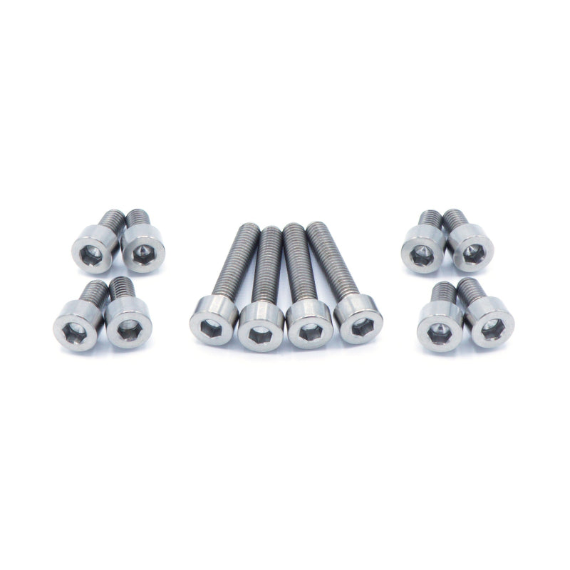 Titanium Hardware Coil Pack Cover Kit - RB25 Engine - Graveyard Performance