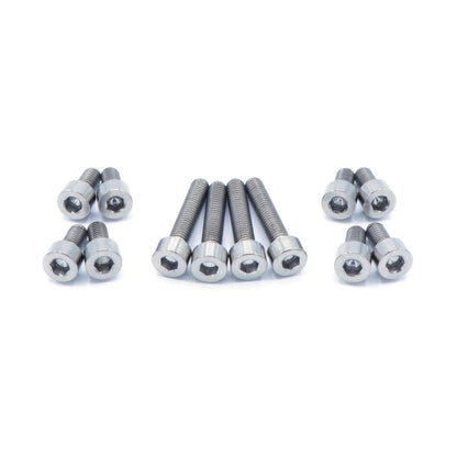 Titanium Hardware Coil Pack Cover Kit - RB25 Engine - Graveyard Performance
