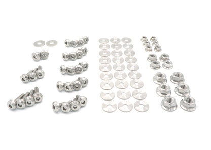 Stage 2 Titanium Hardware Engine Bay Kit - Nissan S15 (1999-2002) - Graveyard Performance