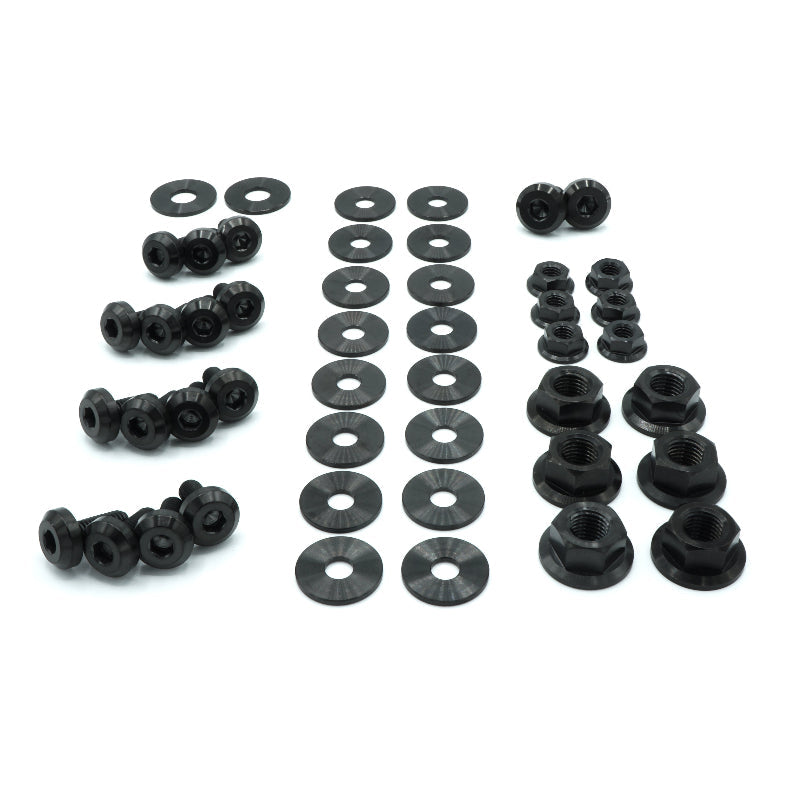 Stage 1 Titanium Hardware Engine Bay Kit - Nissan S15 (1999-2002) - Graveyard Performance