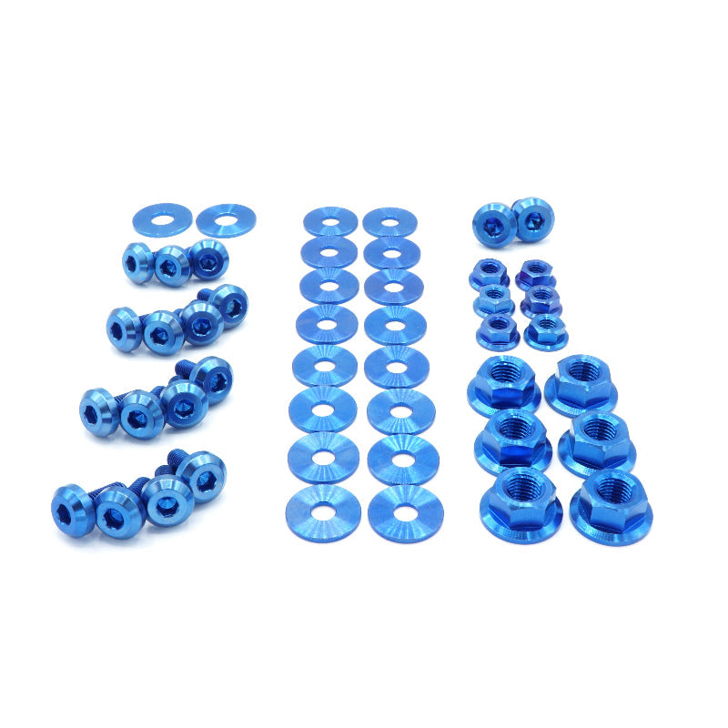 Stage 1 Titanium Hardware Engine Bay Kit - Nissan S15 (1999-2002) - Graveyard Performance