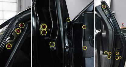 Titanium Hardware Door Kit - Nissan 300ZX (1990-1999) - Graveyard Performance