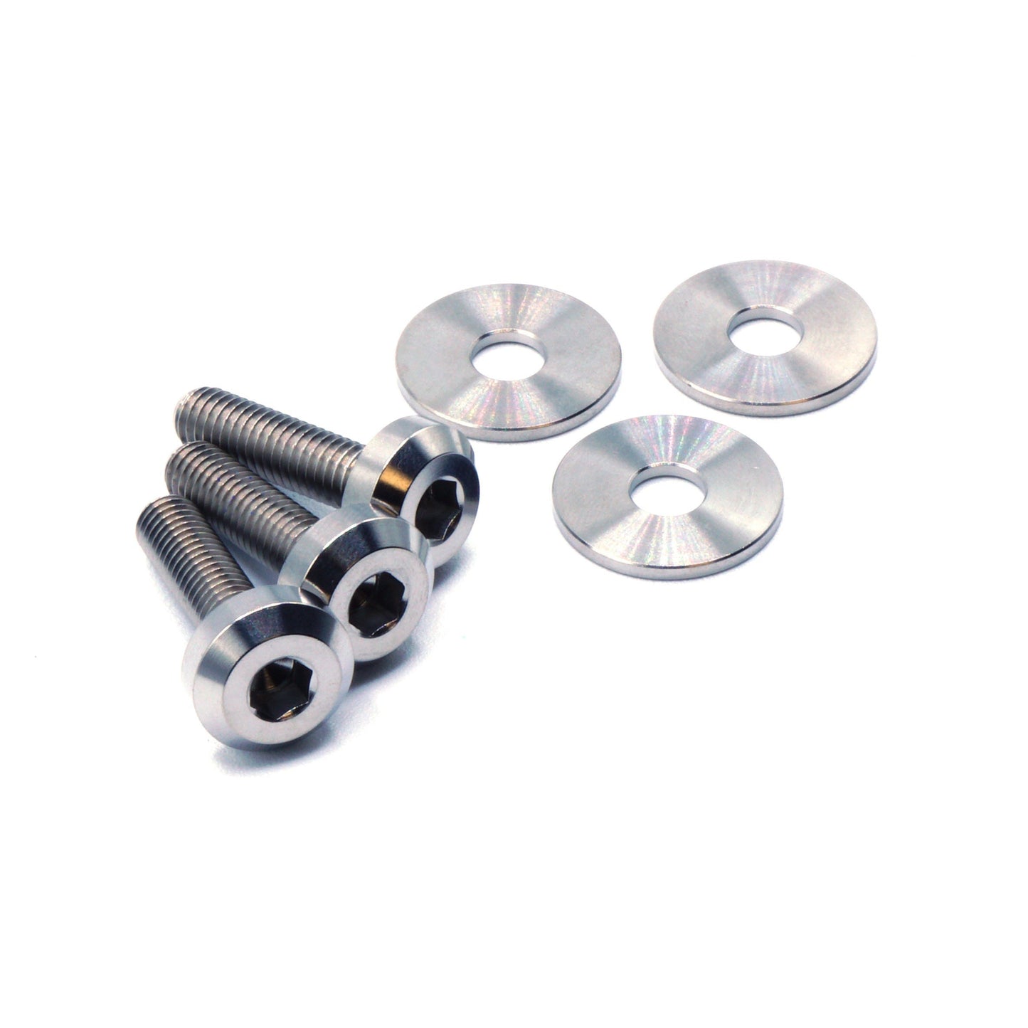 Titanium Hardware Power Steering Reservoir Kit - Nissan 300ZX (1990-1999) - Graveyard Performance