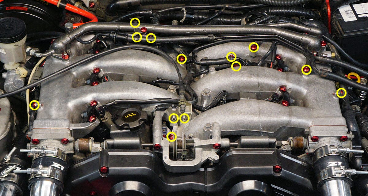 Stage 2 Titanium Hardware Engine Kit - VG30DETT Engine - Graveyard Performance