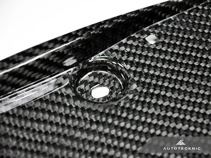 AutoTecknic Dry Carbon Cooling Shroud - Nissan R35 GTR - Graveyard Performance