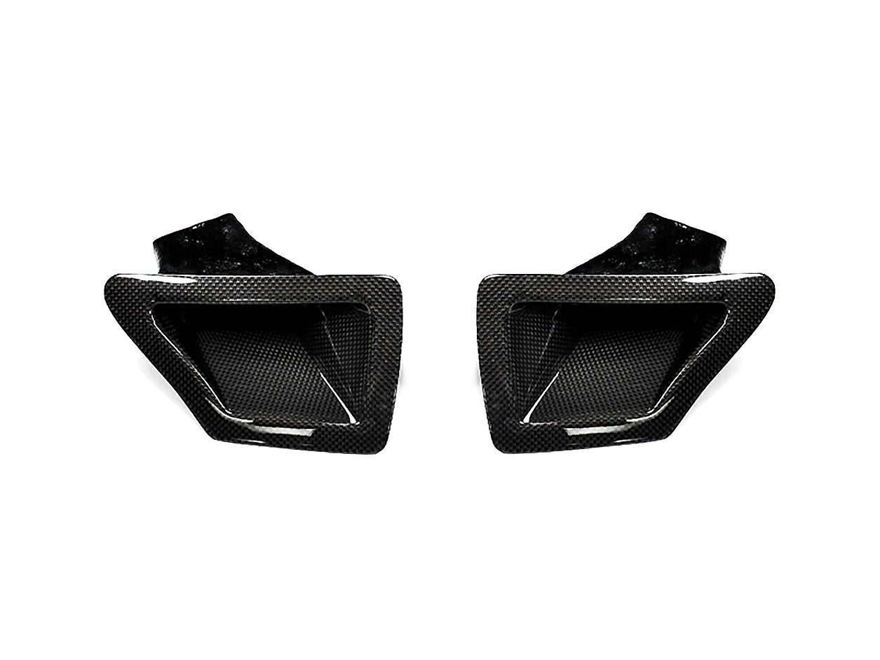 AutoTecknic Dry Carbon Dual Air Ducts - Nissan 370Z