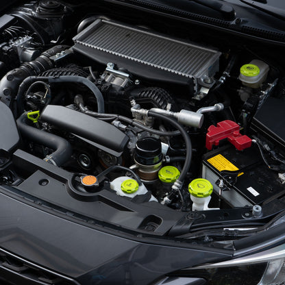 Billetworkz Engine Bay Caps Subaru STI 2015-2021 - Graveyard Performance