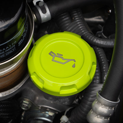Billetworkz Engine Bay Caps - Subaru Legacy GT 2005-2009 - Graveyard Performance