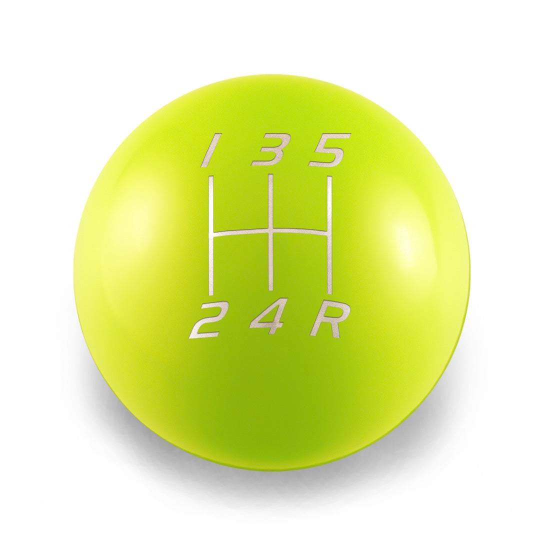 Billetworkz Weighted Shift Knob - 5-Speed Velocity Engraving for Subaru - Graveyard Performance
