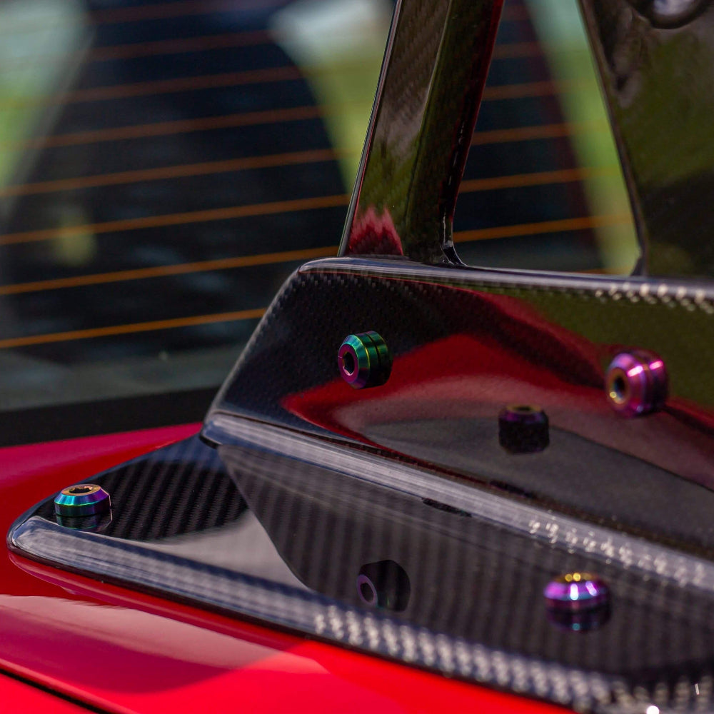 Titanium Hardware Wing Kit - Varis GT-Wing Euro Edition (2015-2021 STI) - Graveyard Performance
