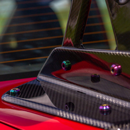 Titanium Hardware Wing Kit - Varis GT-Wing Euro Edition (2015-2021 STI) - Graveyard Performance
