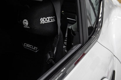 OLM LE Carbon Fiber Door Molding Covers (6pc) - 2020 GR Supra