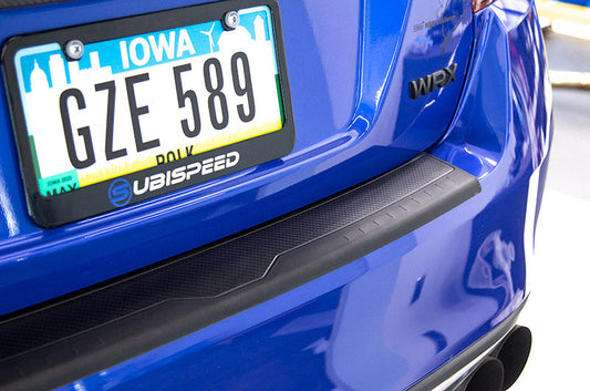 OLM V2 Carbon Look Rear Bumper Protector - 2015+ WRX / STI