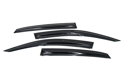 OLM MG Style Rain Guards - 16-21 Honda Civic 5D Hatch - Graveyard Performance