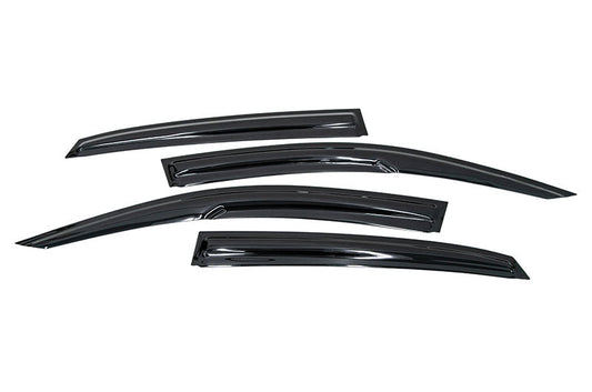 OLM MG Style Rain Guards - 16-21 Honda Civic 5D Hatch - Graveyard Performance