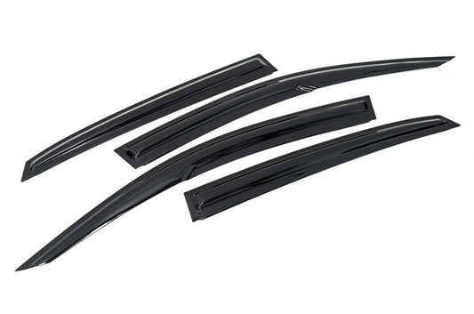 OLM MG Style Rain Guards - 16-21 Honda Civic 5D Hatch - Graveyard Performance