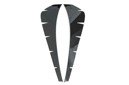 OLM Carbon Fiber Front Fender Vent Insert - 2017-2021 Honda Civic Type R FK8 - Graveyard Performance