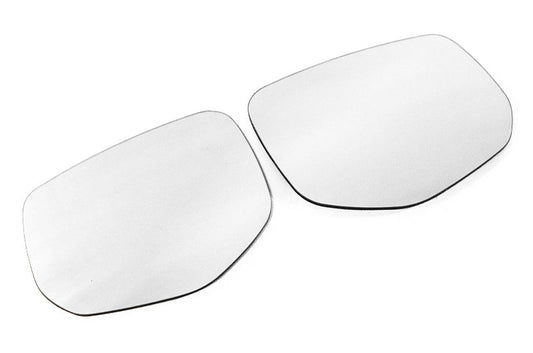 OLM Wide Angle Convex Mirrors w/ Turn Signals / Defrosters (Chrome) - Subaru WRX 2022+ - Graveyard Performance