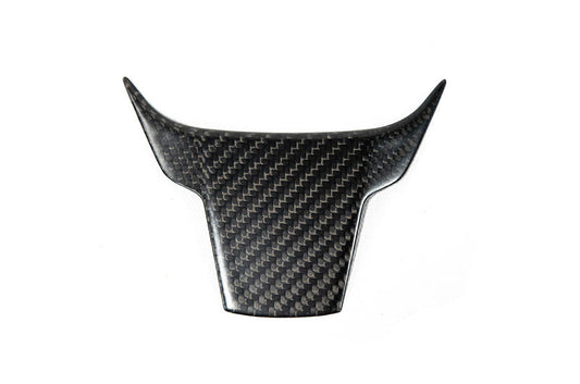 OLM Carbon Fiber Lower Steering Wheel Cover (Matte Finish) -  2016-2021 Honda Civic