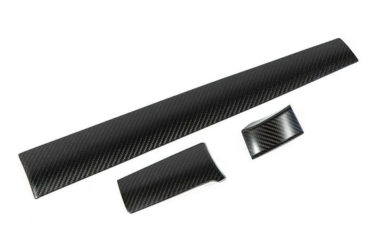 OLM Carbon Fiber Interior Dash Trim Cover (Matte Finish) - 2016-2021 Honda Civic - Graveyard Performance