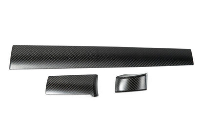 OLM Carbon Fiber Interior Dash Trim Cover (Matte Finish) - 2016-2021 Honda Civic - Graveyard Performance