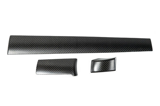 OLM Carbon Fiber Interior Dash Trim Cover (Matte Finish) - 2016-2021 Honda Civic - Graveyard Performance