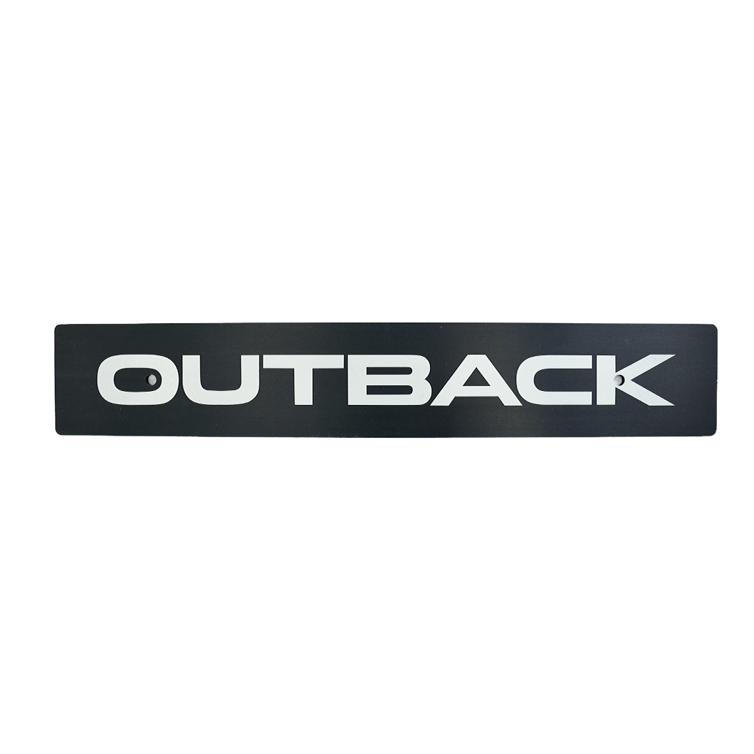 Billetworkz "Outback" License Plate Delete - Graveyard Performance