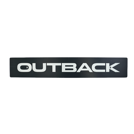 Billetworkz "Outback" License Plate Delete - Graveyard Performance
