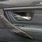 AutoTecknic Dry Carbon Interior Door Handle Trim Set - BMW F-Chassis