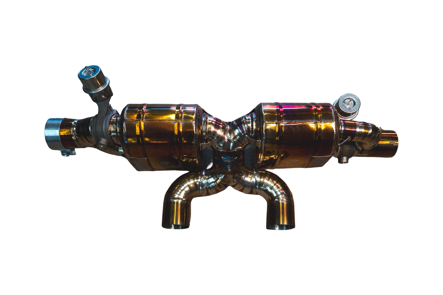 2016-2019 Porsche 991.2 Carrera 3.0L, Catback Grade 5 Titanium 4.0 Inch Outlet Tips Valvetronic Designs