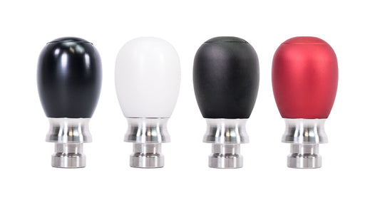 PRL Motorsports Adjustable Shift Knob and Collar Kit Delrin White