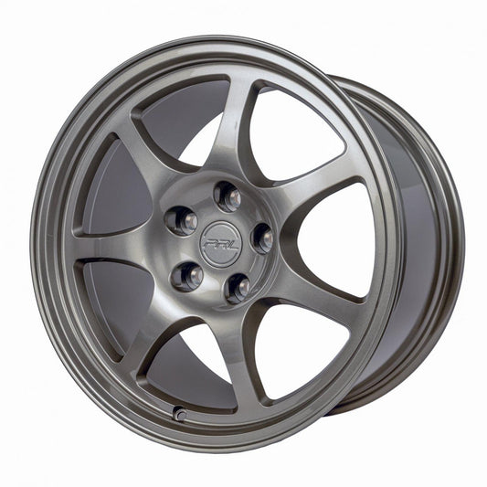 PRL Motorsports Aluminum Wheels P-07F 18x 10.0 Inch ET 47mm Offset 5x120 Washi Gray