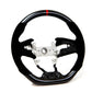 PRL Motorsports Steering Wheel 2016-2021 Civic Carbon and Suede Red