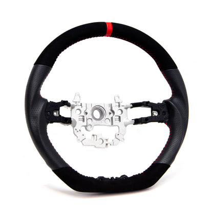 PRL Motorsports Steering Wheel 2022 Civic Leather and Suede Red