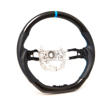 PRL Motorsports Steering Wheel 2022 Civic Carbon and Leather Blue