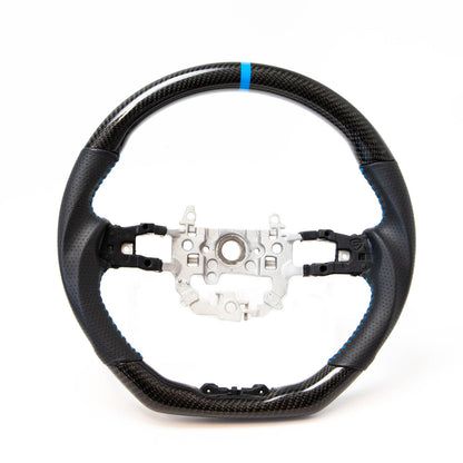 PRL Motorsports Steering Wheel 2022 Civic Carbon and Leather Blue