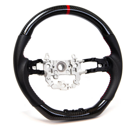 PRL Motorsports Steering Wheel 2022 Civic Carbon and Leather Red