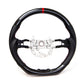 PRL Motorsports Steering Wheel 2022 Civic Carbon and Leather Red