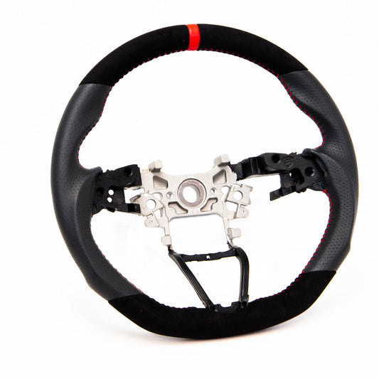 PRL Motorsports Steering Wheel 2018-2022 Accord Leather and Suede Red