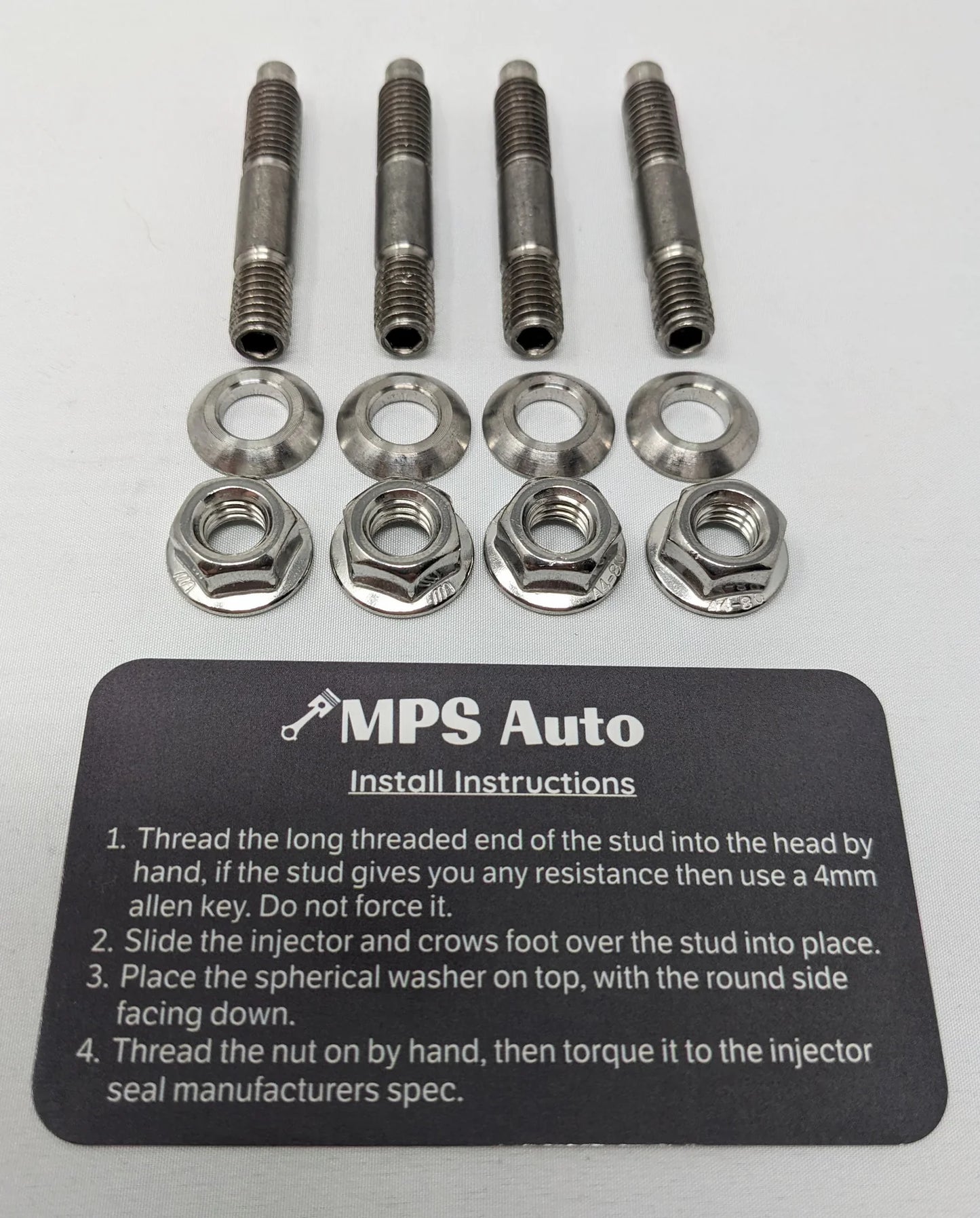 MPS AUTO INJECTOR STUD KIT (MAZDASPEED 3/6/CX-7)