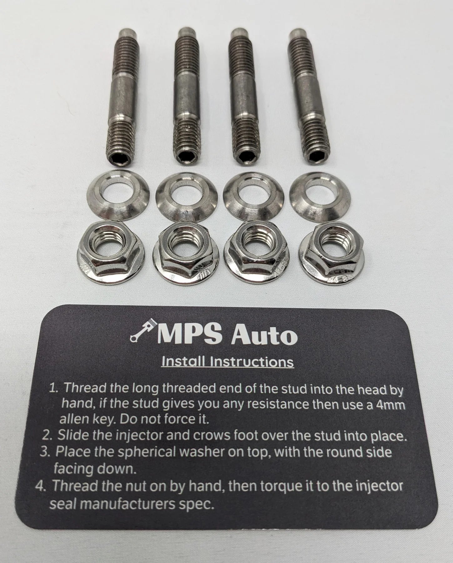 MPS AUTO INJECTOR STUD KIT (MAZDASPEED 3/6/CX-7) | Graveyard Performance