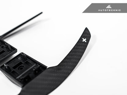 AutoTecknic Dry Carbon Battle Version Shift Paddles - F87 M2 | F80 M3 | F82/ F83 M4 | F10 M5 LCI | F06/ F12/ F13 M6 | F85 X5M | F86 X6M - Graveyard Performance