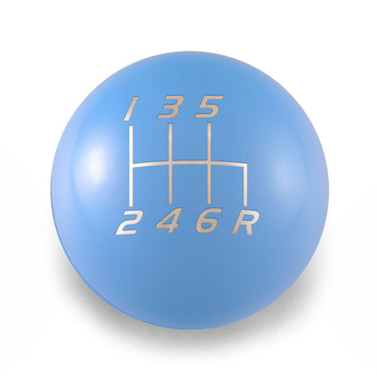 Billetworkz Weighted Shift Knob - 6-Speed Velocity Engraving for Subaru