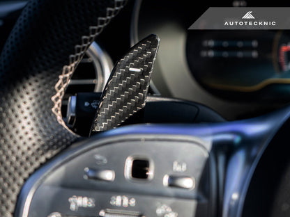 AutoTecknic Dry Carbon Battle Version Shift Paddles - Mercedes-Benz Various AMG Vehicles 2018-Up - Graveyard Performance