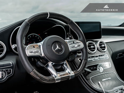 AutoTecknic Dry Carbon Battle Version Shift Paddles - Mercedes-Benz Various AMG Vehicles 2018-Up - Graveyard Performance