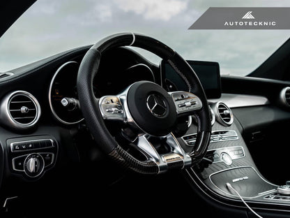 AutoTecknic Dry Carbon Battle Version Shift Paddles - Mercedes-Benz Various AMG Vehicles 2018-Up - Graveyard Performance