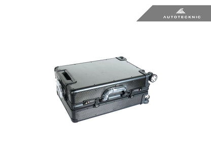 AutoTecknic Jetset Carbon Fiber Carry-On Luggage - Graveyard Performance
