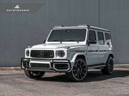 AutoTecknic Replacement Dry Carbon Mirror Covers - Mercedes-Benz W463A G-Wagon - Graveyard Performance