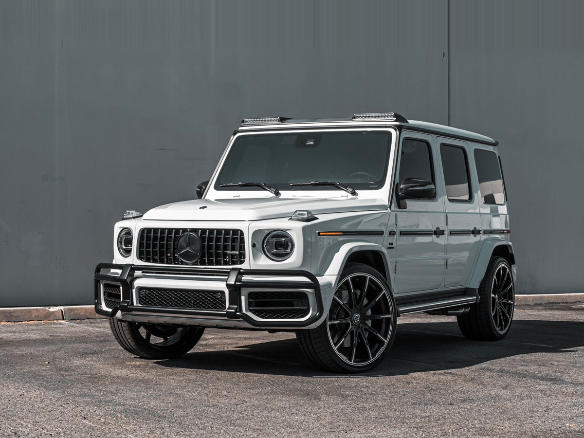 AutoTecknic Replacement Dry Carbon Mirror Covers - Mercedes-Benz W463A G-Wagon - Graveyard Performance
